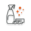 pictogramme produit d’entretien